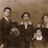Grandfather Yosef and Grandmother Lea, Rechel, Mania, Max